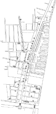 札差業務及関連所地図（トレース）